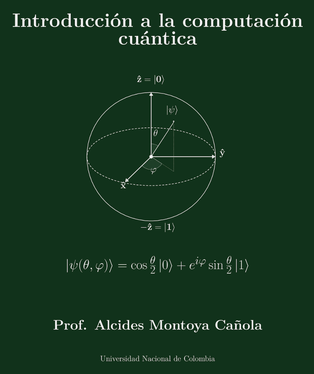 Portada del libro Introducción a la computación cuántica